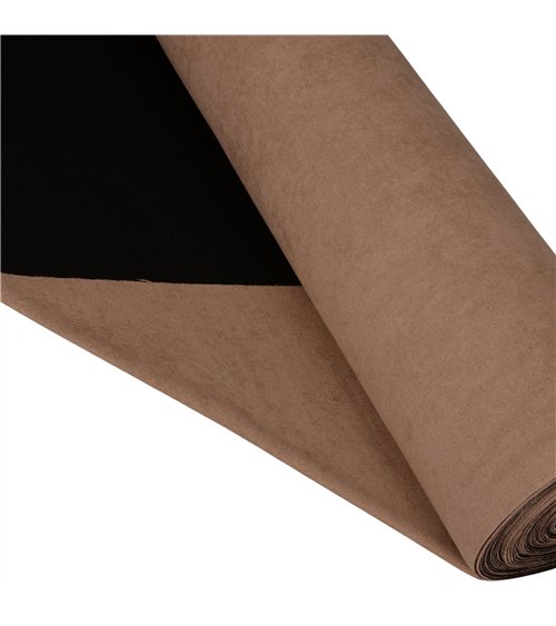 Tissu toundra beige foncé 140cm au mètre