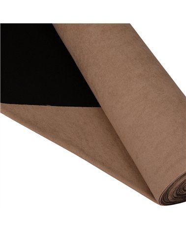 Dark beige tundra fabric 140cm per meter