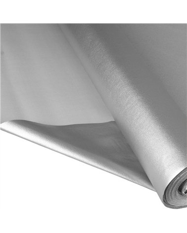 Tissu karla star 140x10m argent 140cm au mètre