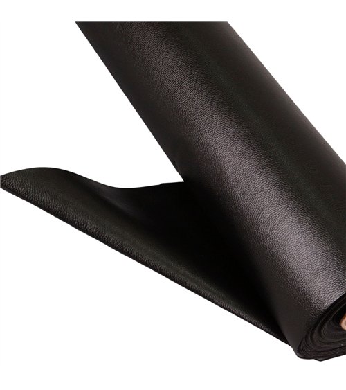 Tessuto stella Karla 140x10m nero 140 cm al metro