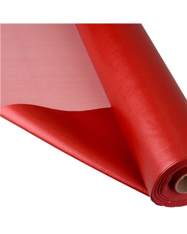 Karla Sternstoff 140 x 10 m, rotes Metall, 140 cm pro Meter