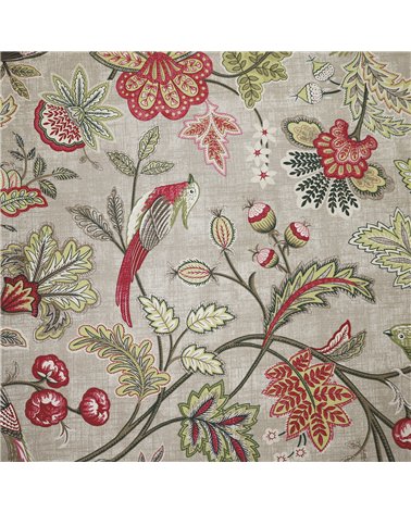 Elisabeth natural floral print fabric 150cm per meter