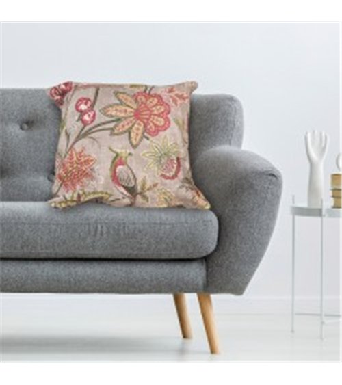 Tela Elisabeth estampado floral natural 150cm por metro