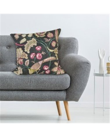 Tela Elisabeth verde estampado floral 150cm por metro