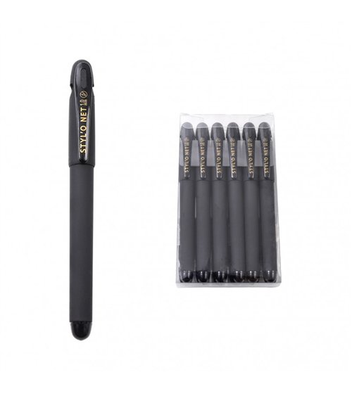 Black heat erasable sewing pen