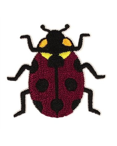 Ladybug insect patch 37*35mm