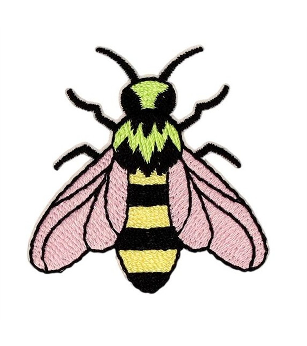 Parche de insectos abeja 39*40mm