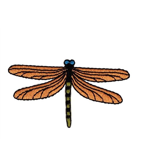 Dragonfly insect patch 60*34mm