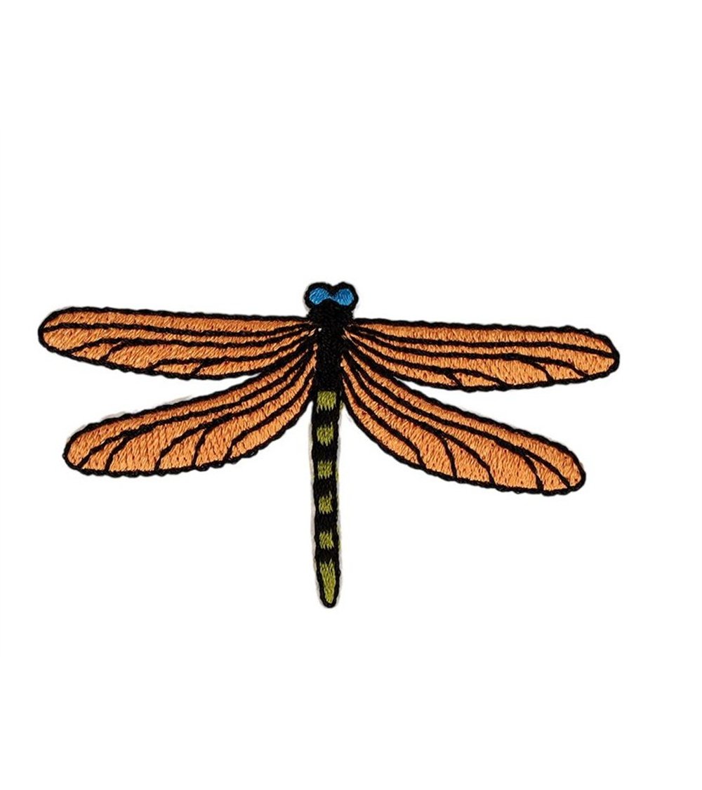 Ecusson insectes libellule 60*34mm