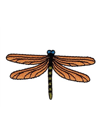 Ecusson insectes libellule 60*34mm