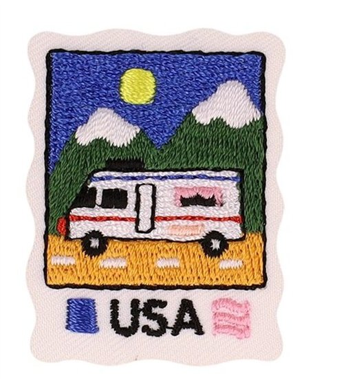 USA-Landpostkartenabzeichen 32*42mm