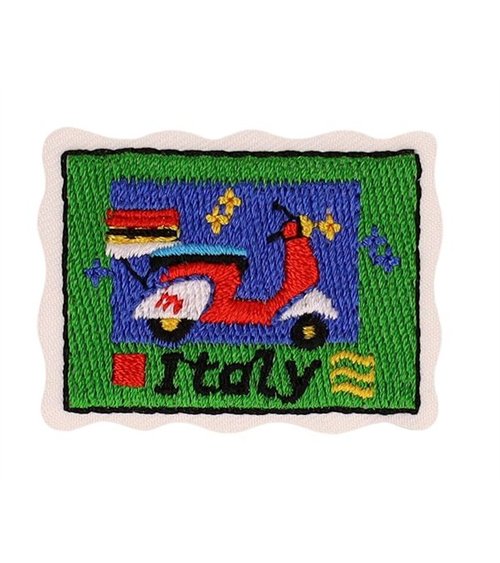 Italien-Landpostkartenabzeichen 42*32mm