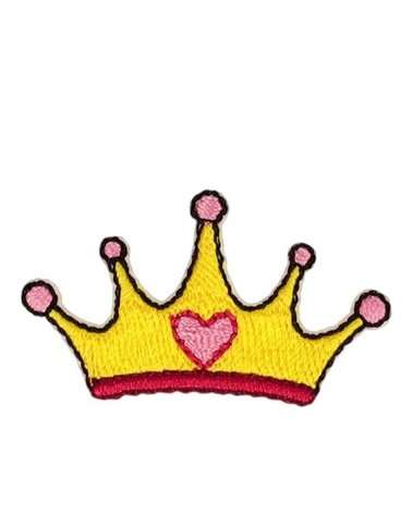 Crown marine world badge 40*24mm