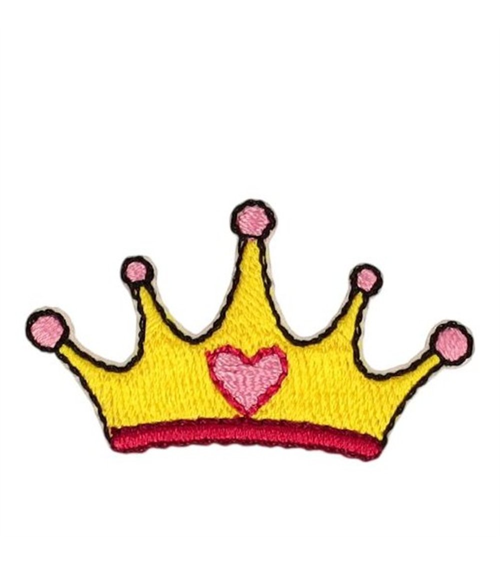 Set de 3 insignias corona mundo marino 40*24mm