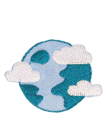 Set di 3 badge dell'universo planetario 40 * 30 mm