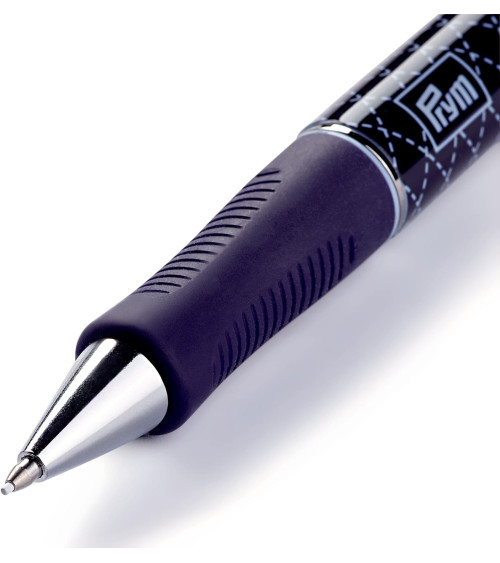 Stylo à mines Prym avec 2 mines blanches