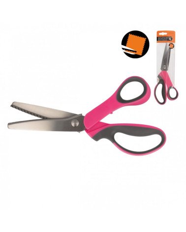Pinking shears fuschia 23.2x8.8cm