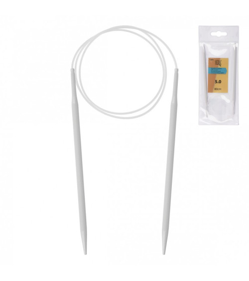 Aiguilles circulaires  80cm x 5mm