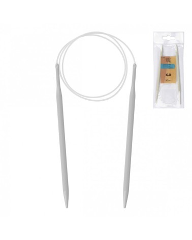 Agujas circulares 80x6cm