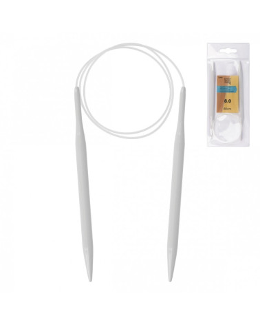 Agujas circulares 80x8cm