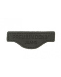 Ecusson à coudre en cuir véritable G107 5,7x2,1cm