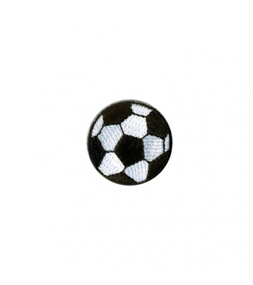 Ecusson thermocollant ballon de foot 2,5cm