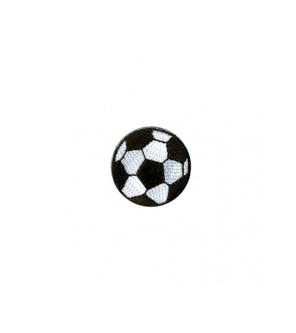 Football iron-on patch 2.5cm