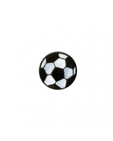 Football iron-on patch 2.5cm