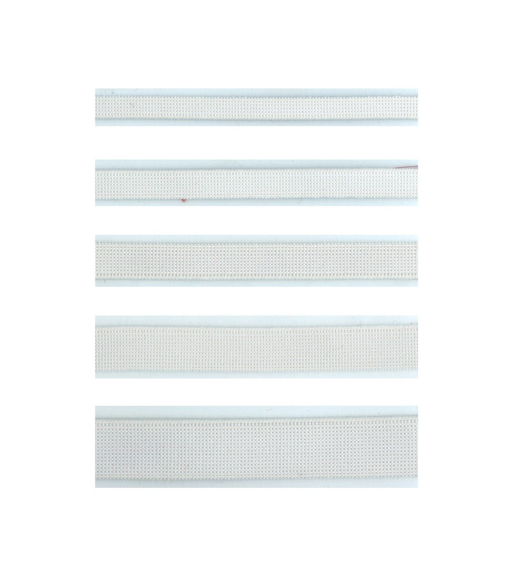 200-m-Spule aus weichem, weißem, elastischem Polyester, 5 mm