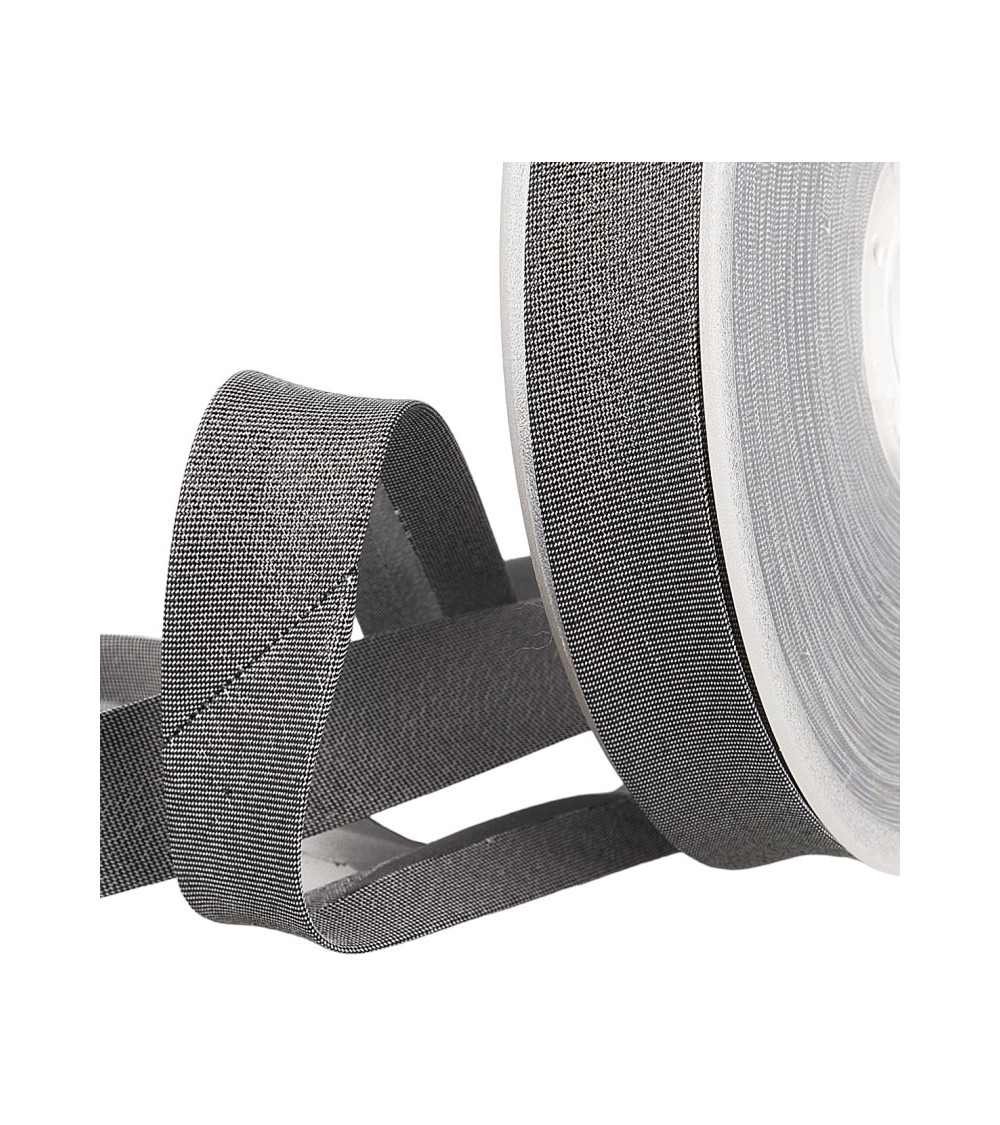 Bobina da 25 m Sbieco in metallo nero da 20 mm