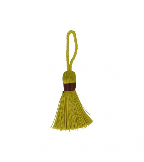 Set di 3 pompon turchesi/reali 88 cm