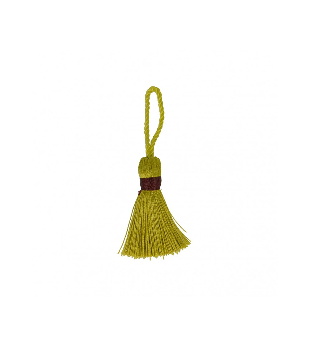 Set mit 3 türkis/königlichen Pompons, 88 cm
