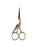 Ciseaux cigogne doré 11,8cm