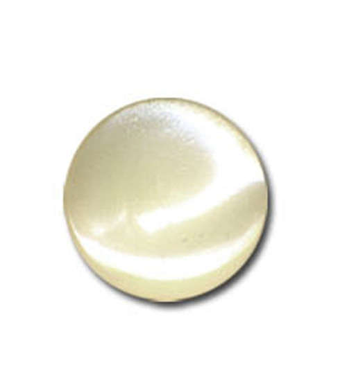 Ivory-colored candy-shaped button