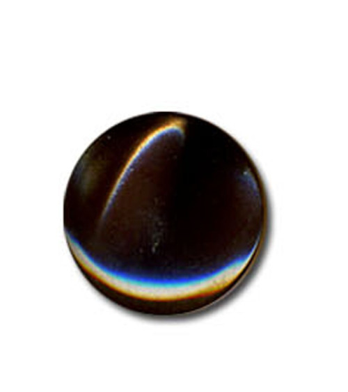 Brown candy-shaped button