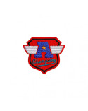 Ecusson thermocollant blason sport 2,5cm x 3cm champions