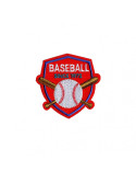Ecusson thermocollant blason sport 2,5cm x 3cm baseball