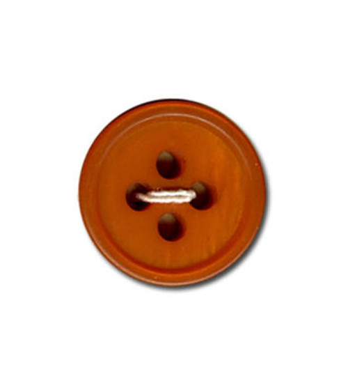 Classic Montmartre button in Pumpkin color