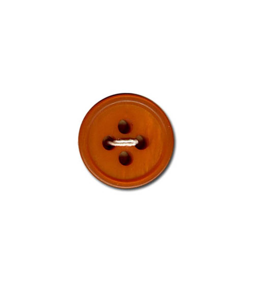 Classic Montmartre button in Pumpkin color