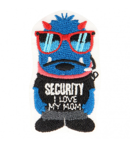 Toppa termoadesiva Safety Monster 5 cm x 3 cm