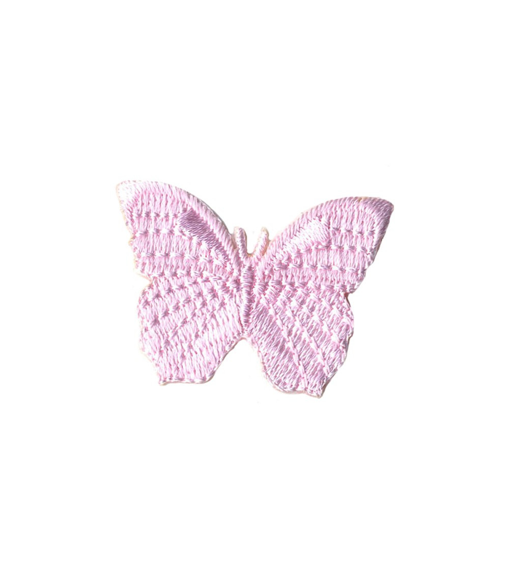 Ecusson thermocollant papillon rose Ecusson thermocollant papillon rose