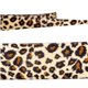 Bobine 20m Ruban velours léopard 10mm