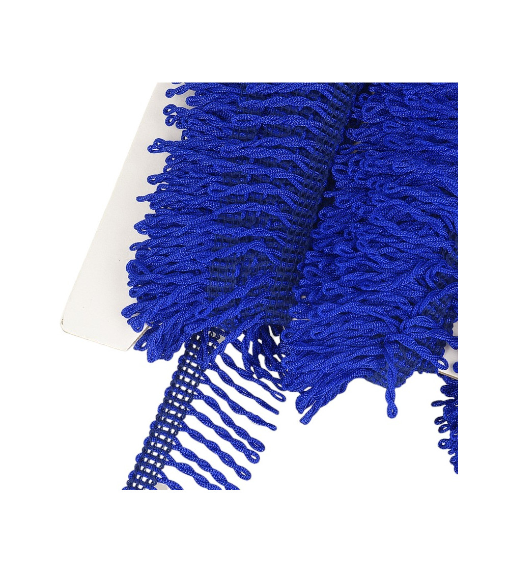 Planchette 25m Non-washable decorative fringe Royal blue 32mm