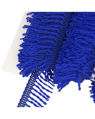 Planchette 25m Non-washable decorative fringe Royal blue 32mm