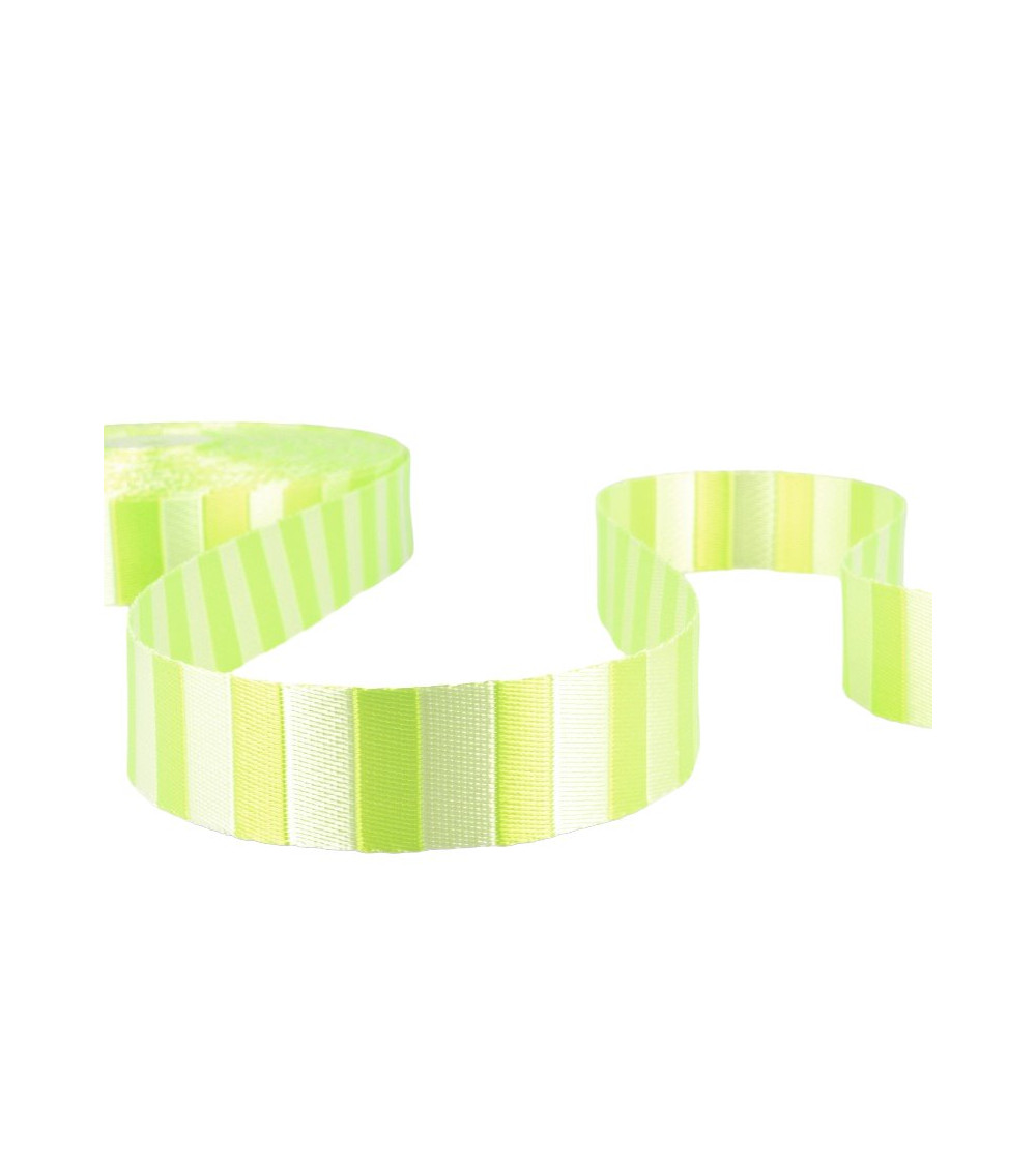 20m film Two-tone webbing Lime green 25mm
