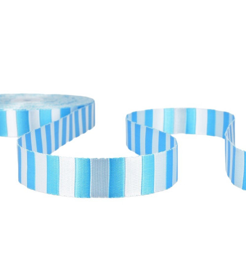 Film 20m Two-tone webbing Steel Blue 25mm