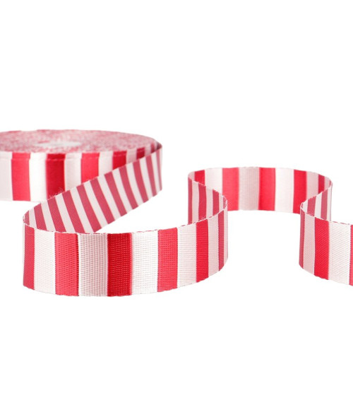 20m film Two-tone webbing Red 25mm