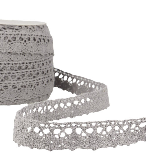 25m Spool Medium Gray Lace 18mm
