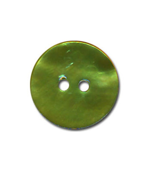 Bouton en Nacre couleur Jade