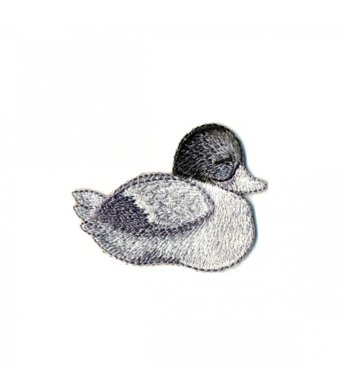 Duck nature iron-on patch